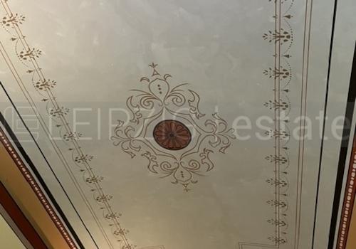 Deckenbemalung im Hauseingangsbereich