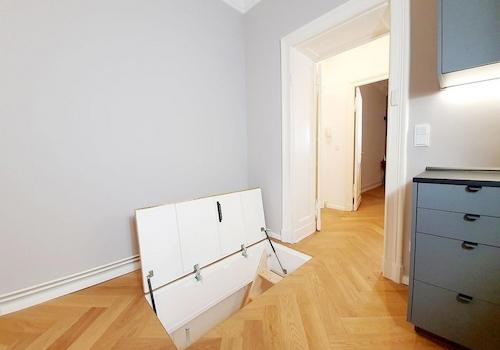 Eingang zum Souterrain-Bereich