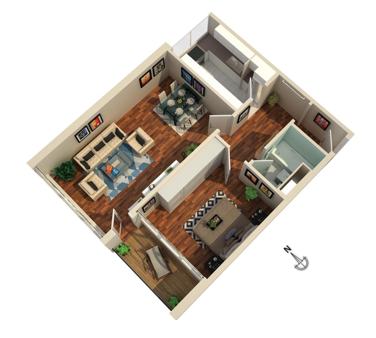 Grundriss 3D