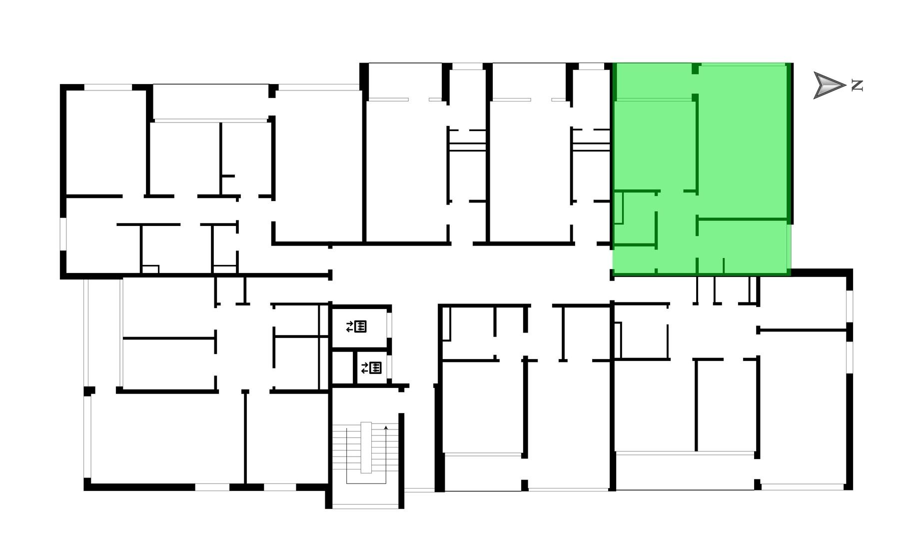 Grundriss Etage