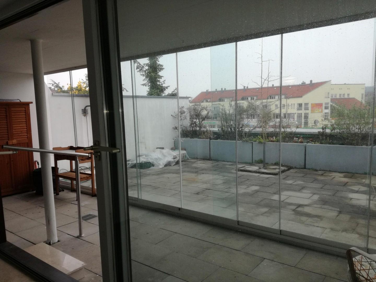 Sonnige Dachterrasse