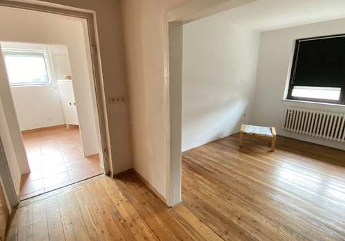 Flur und Büro