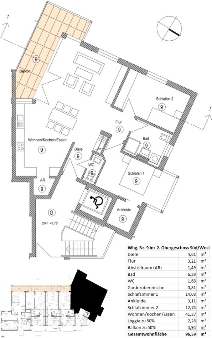 Wohnung Nr. 9