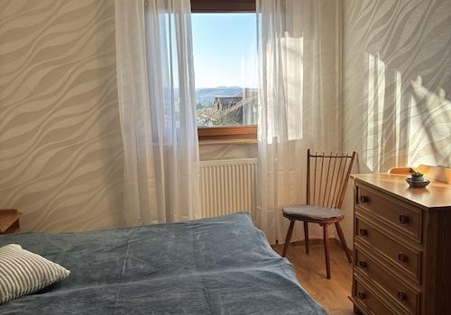 Morgensonne im Schlafzimmer