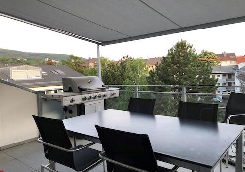 Terrasse mit Markise