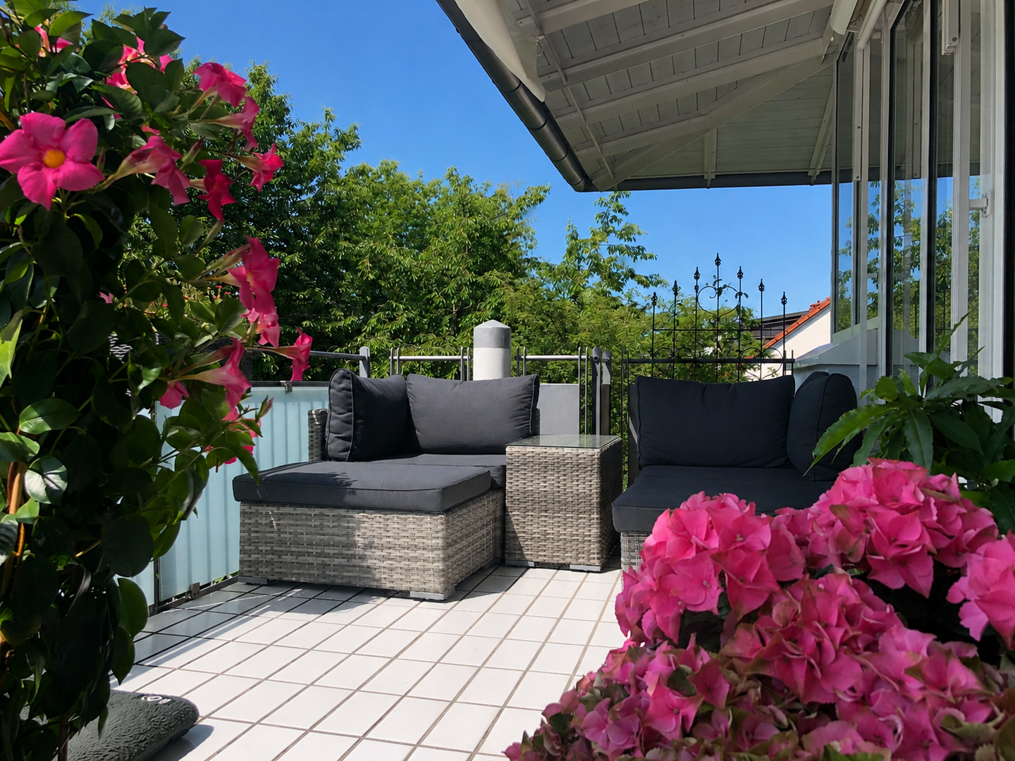 Detailaufnahme Balkon