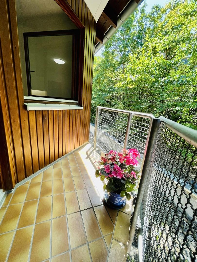 Balkon im Grünen