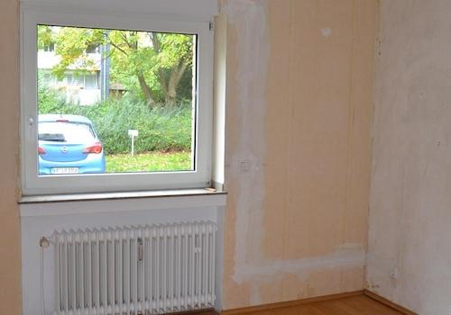 Schlafzimmer leer