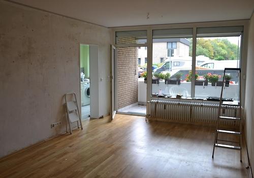 Wohnzimmer leer