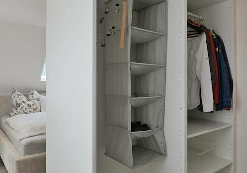 begehbarer Kleiderschrank