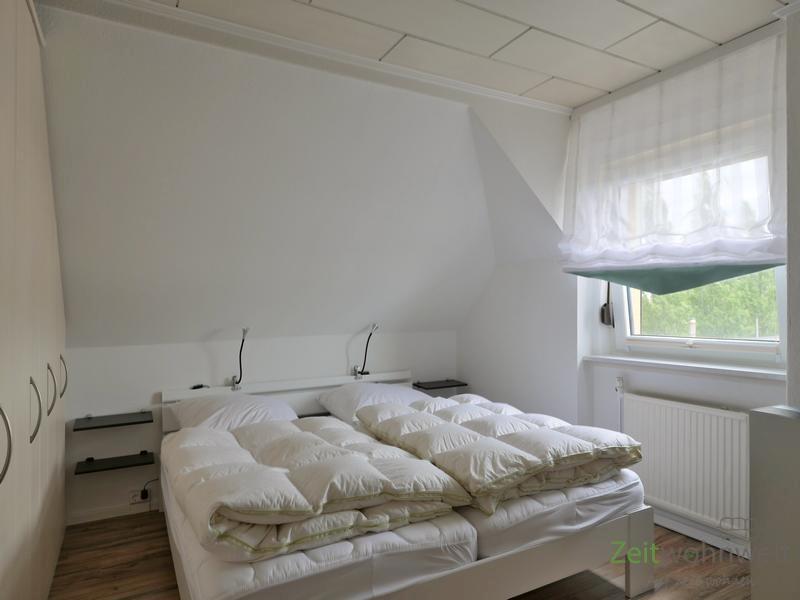 Blick ins Schlafzimmer