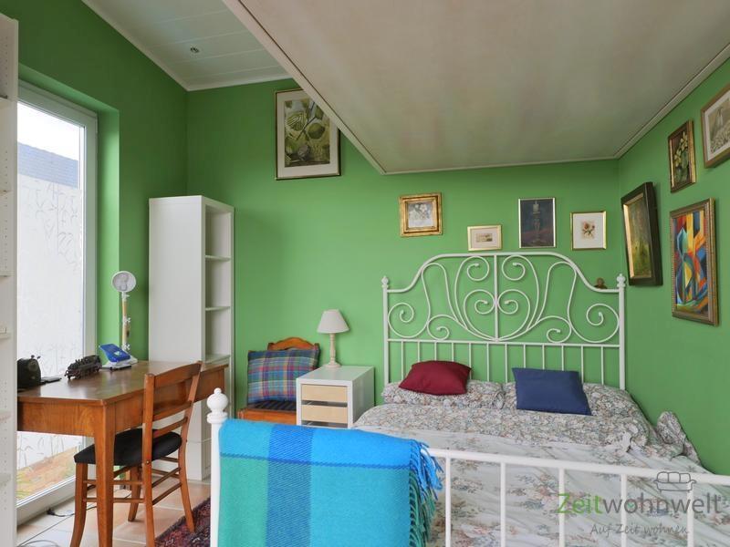 Blick ins Schlafzimmer