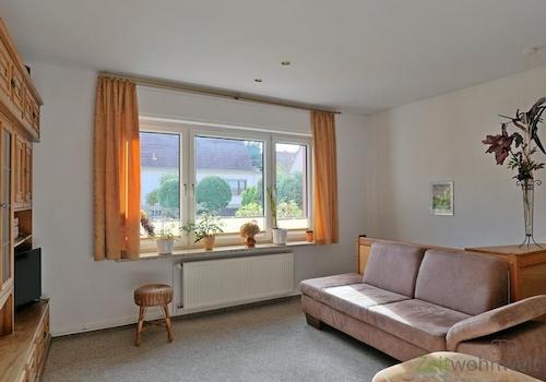 Blick ins Wohnzimmer