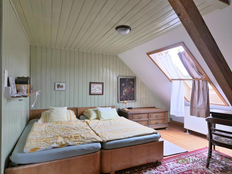 Blick ins Schlafzimmer