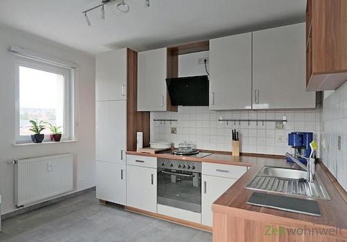 Blick in die Küche
