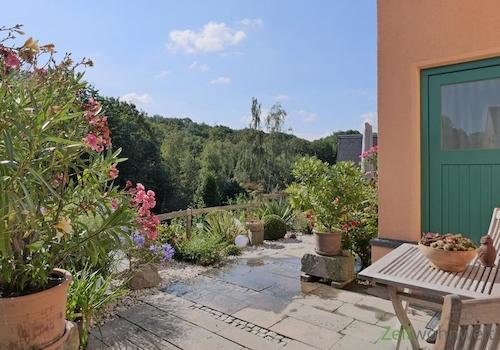 phantastischer Terrassenausblick