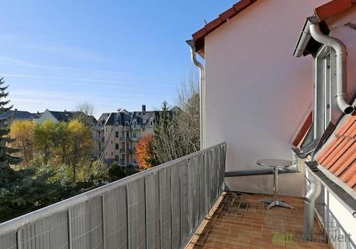 Balkonausblick im November