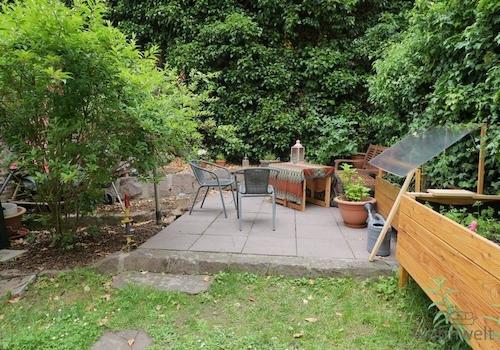 Sitzecke im Garten