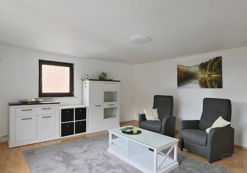 Blick ins Wohnzimmer