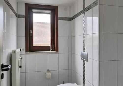Blick zum WC