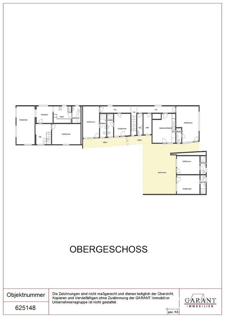 Grundriss Obergeschoss