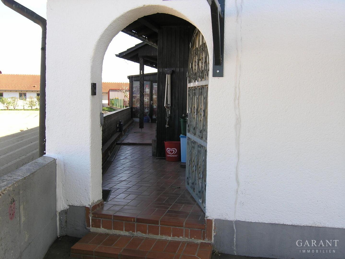 Zugang Terrasse
