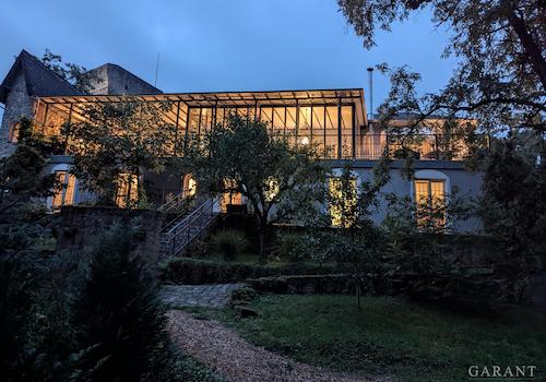 Südansicht Abenddämmerung