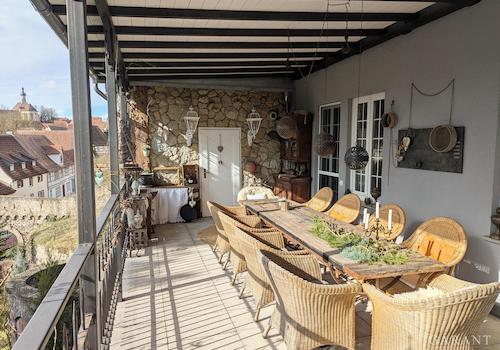 Sitzplatz Balkon