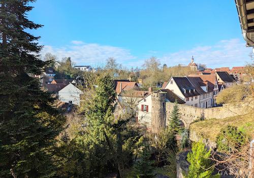 Blick zur Stadt