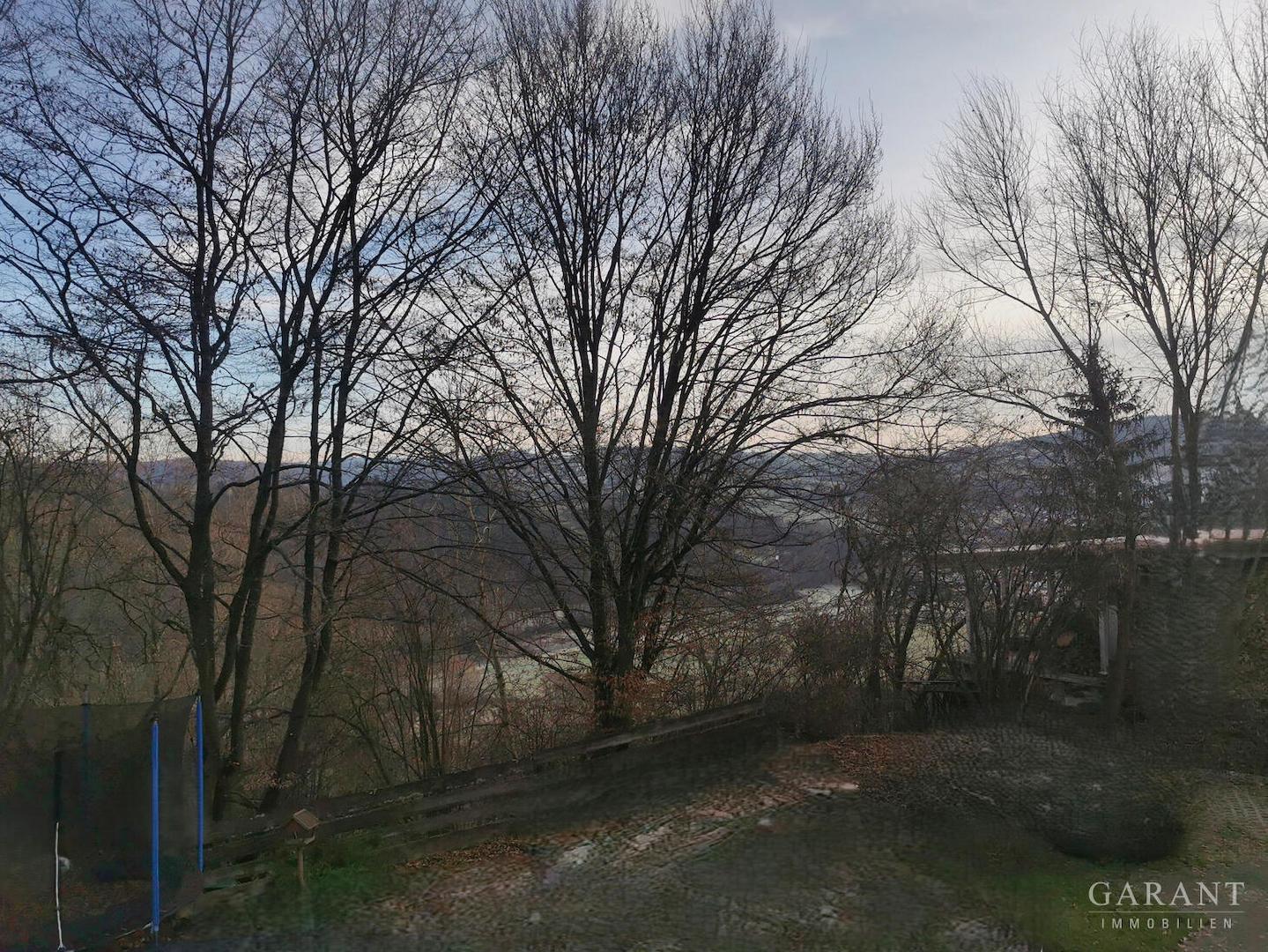 Blick vom Balkon