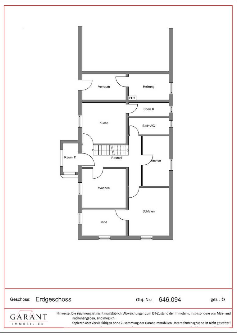 Grundriss Erdgeschoss