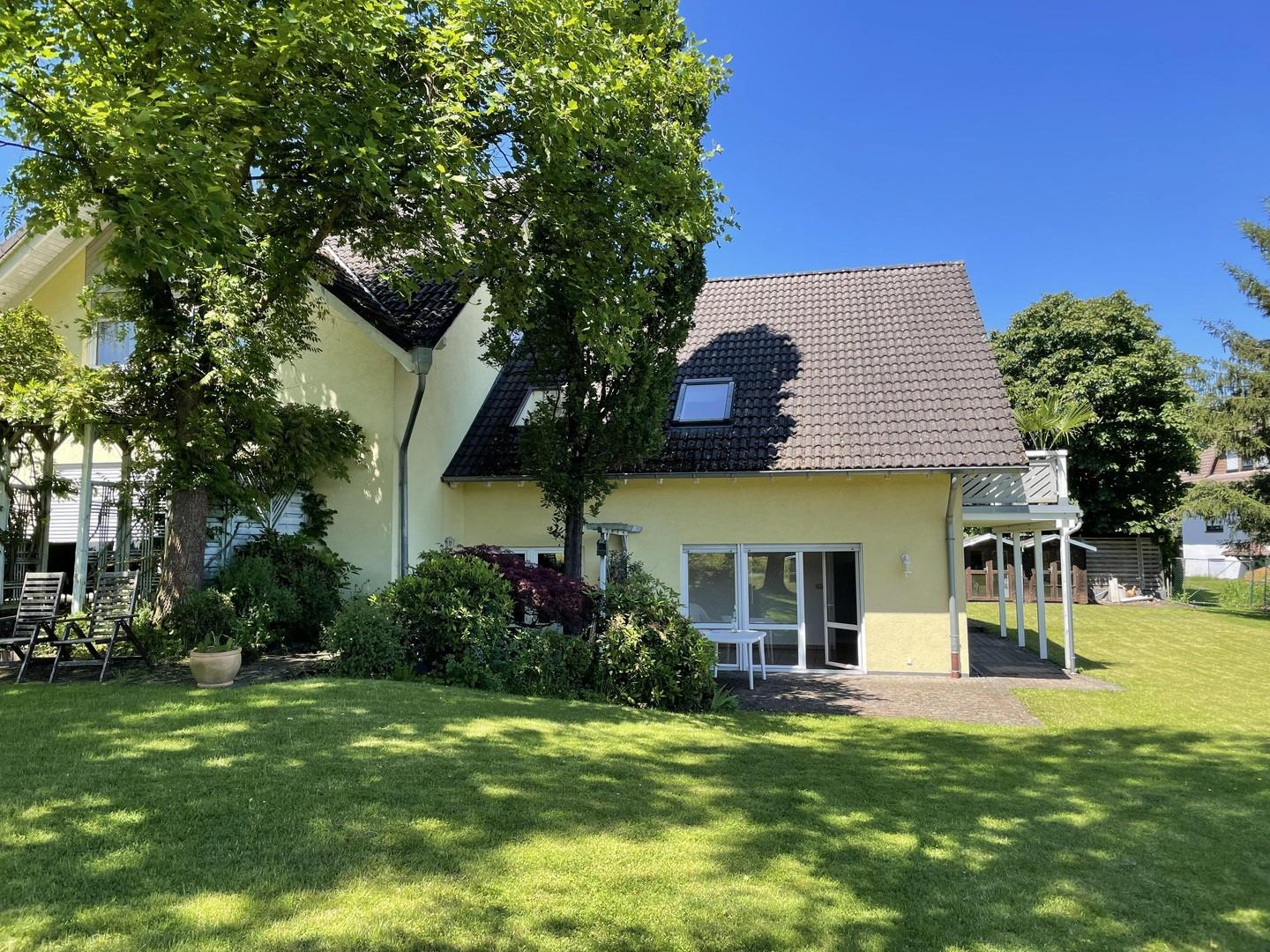 Terrassenansicht Wohnung 3