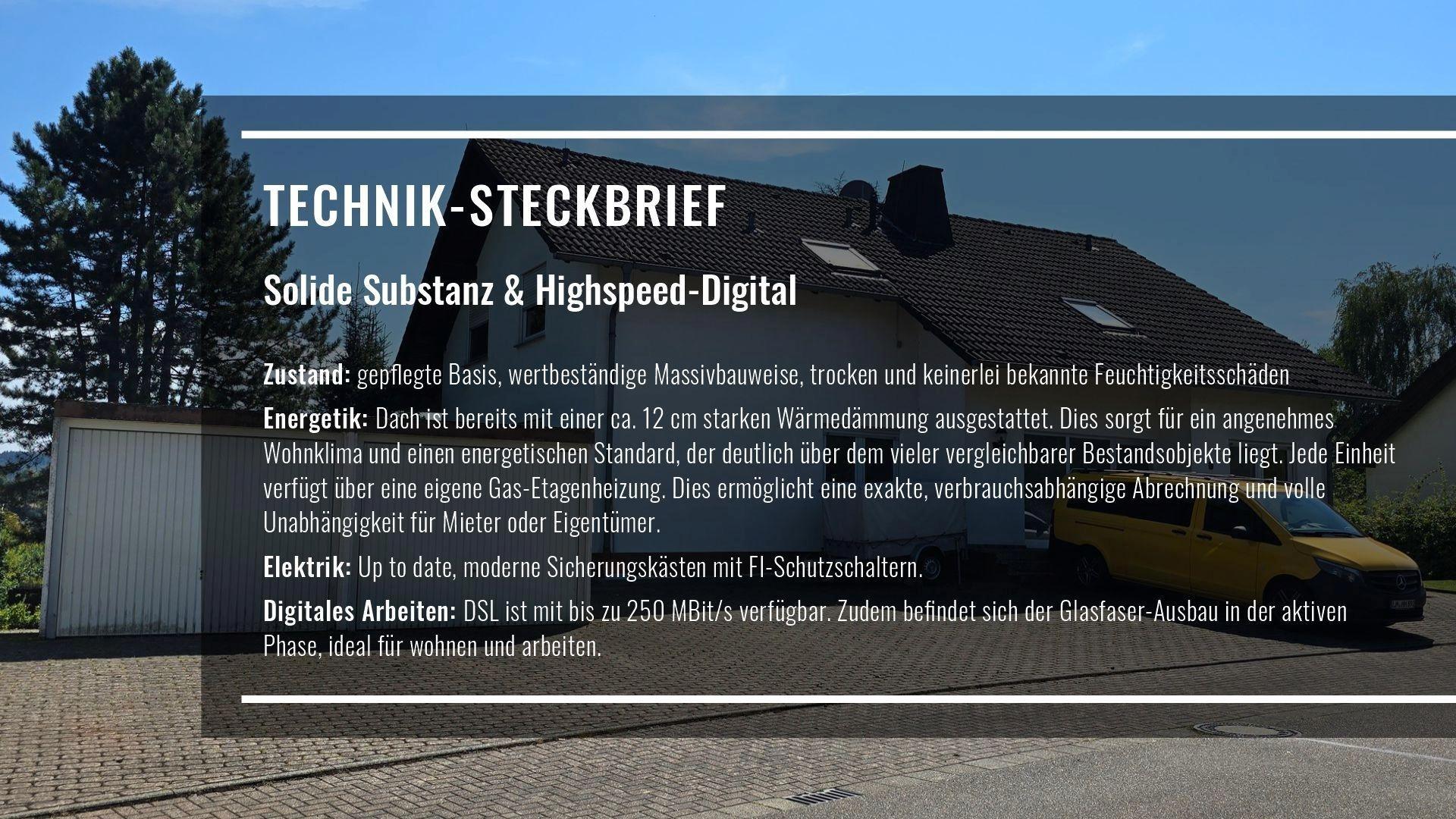 Technik-Steckbrief