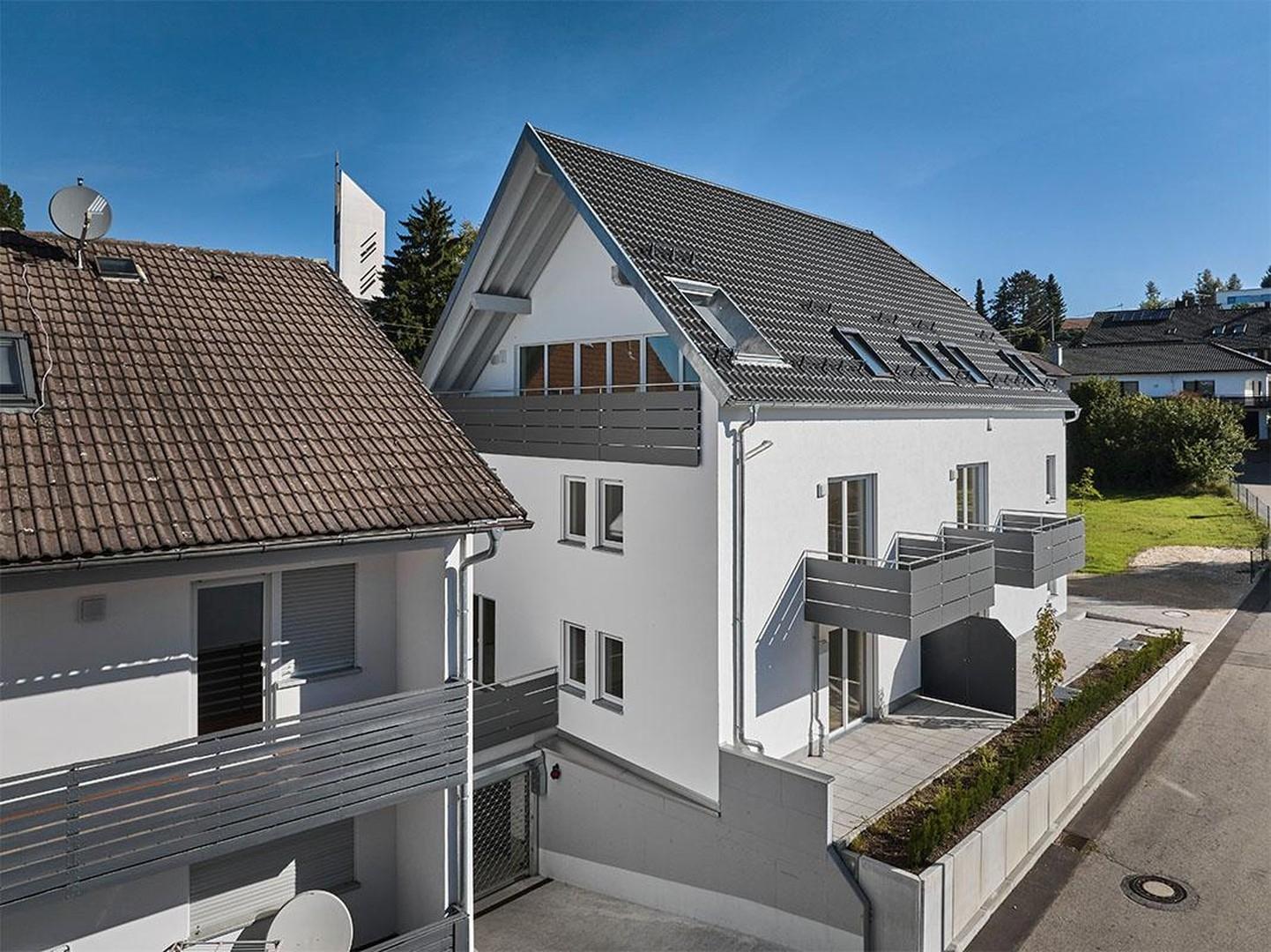 Mit großzügiger Loggia