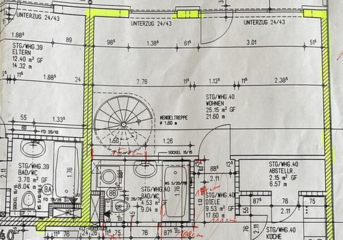 Grundriss 1. Etage