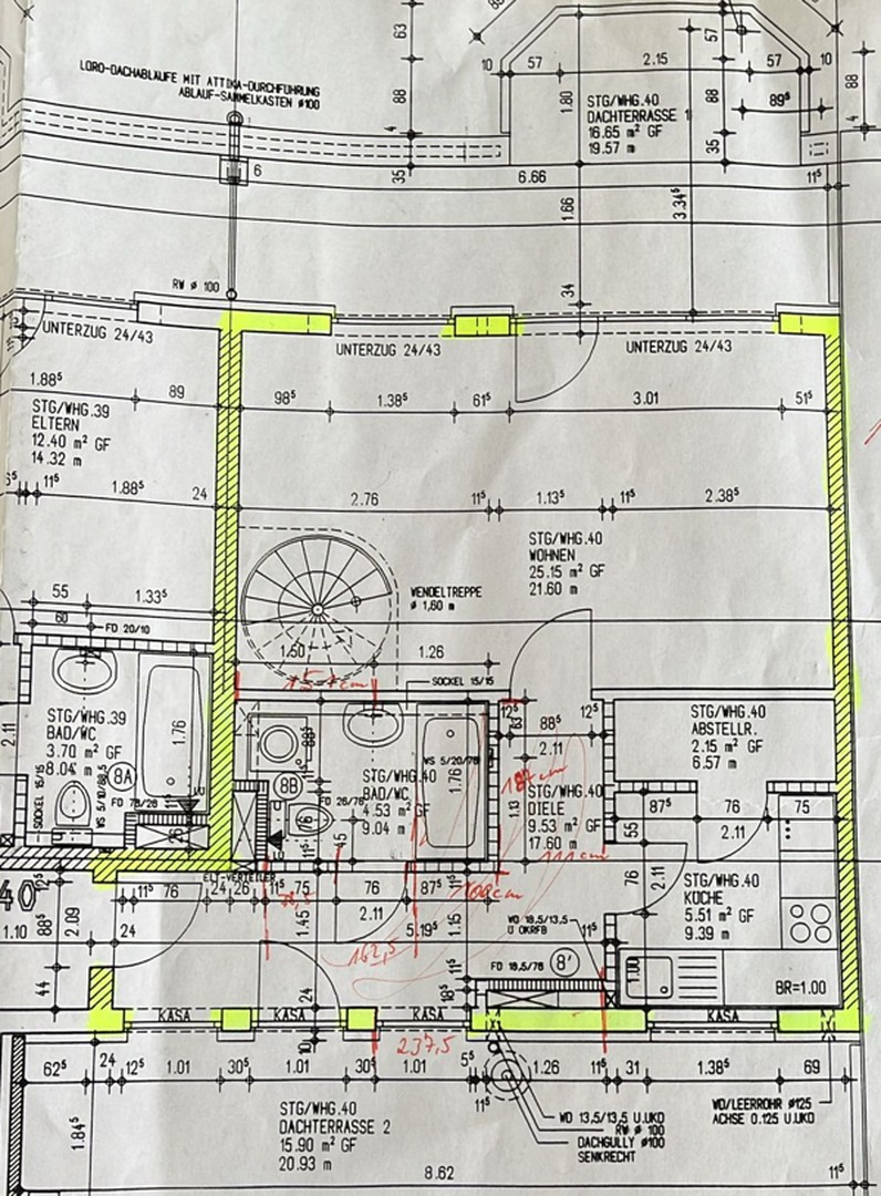 Grundriss 1. Etage