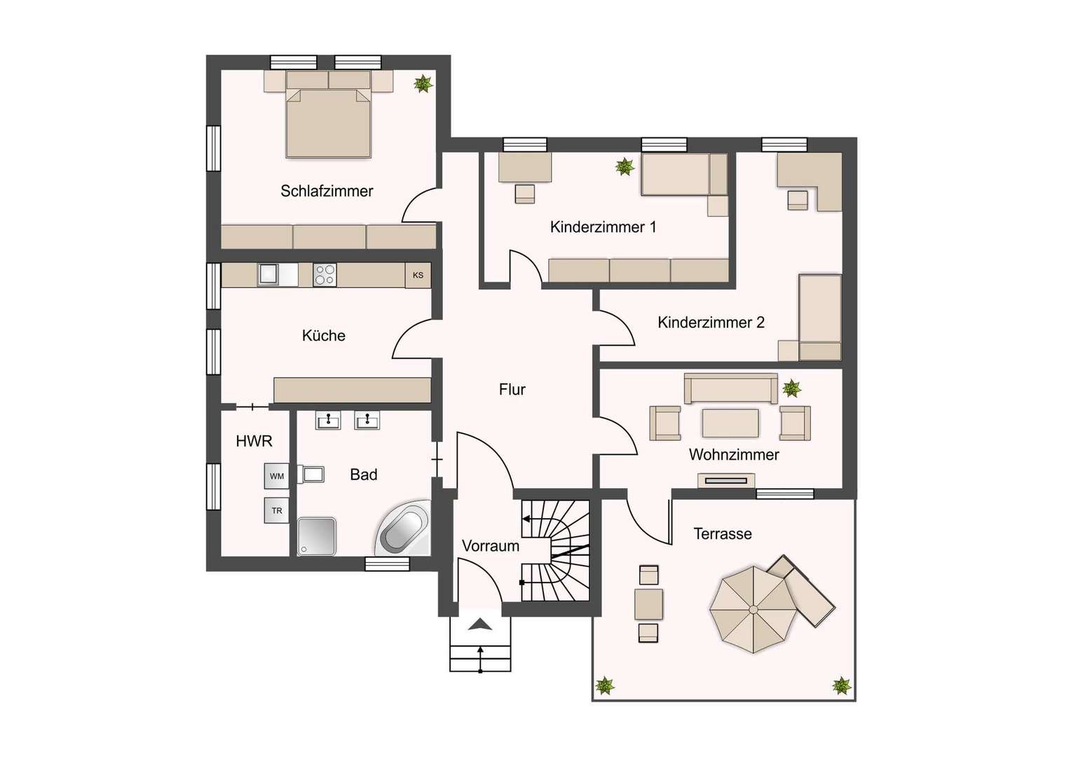 Grundriss EG