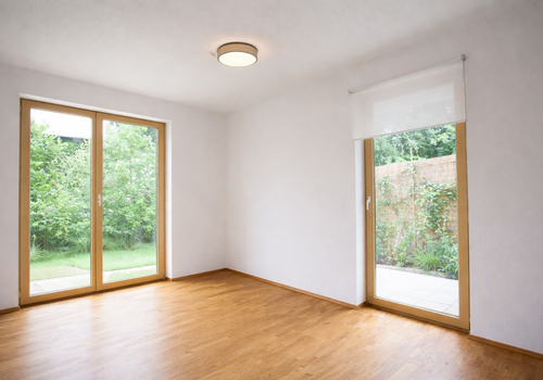 Gästezimmer ohne Möbel