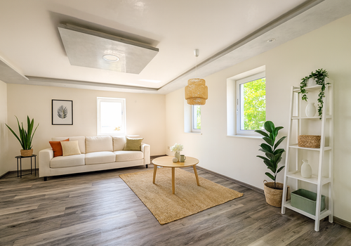 Helles Wohnzimmer