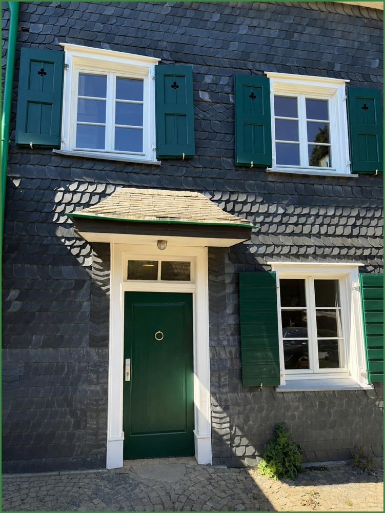 Haustür restauriert