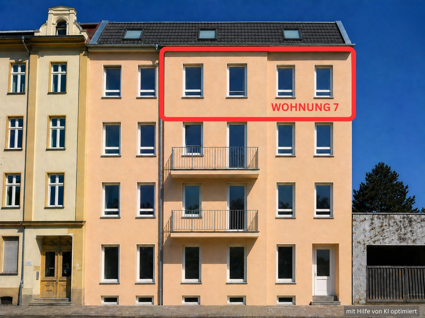 KNS1 (Lage der Wohnung 7)