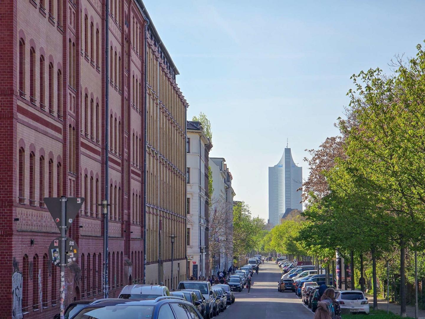 Blick in die City