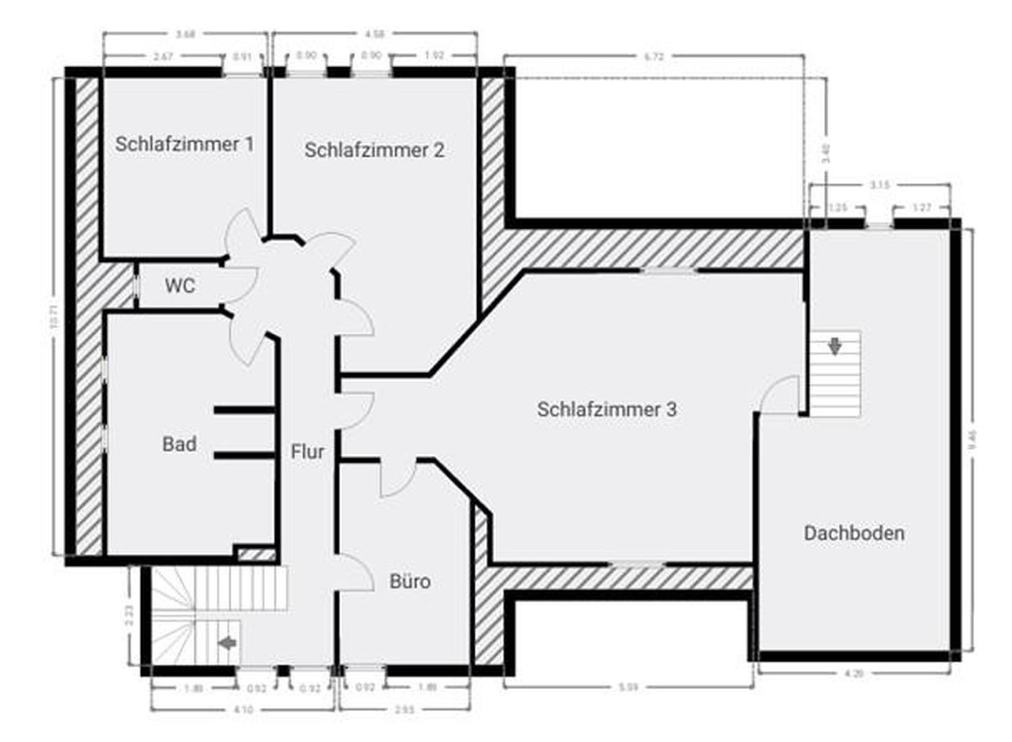Grundriss OG