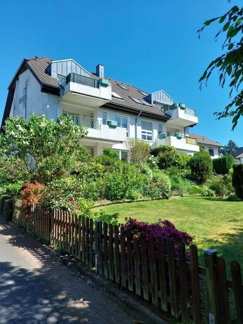 Haus von hinten