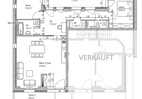 Grundriss Wohnung