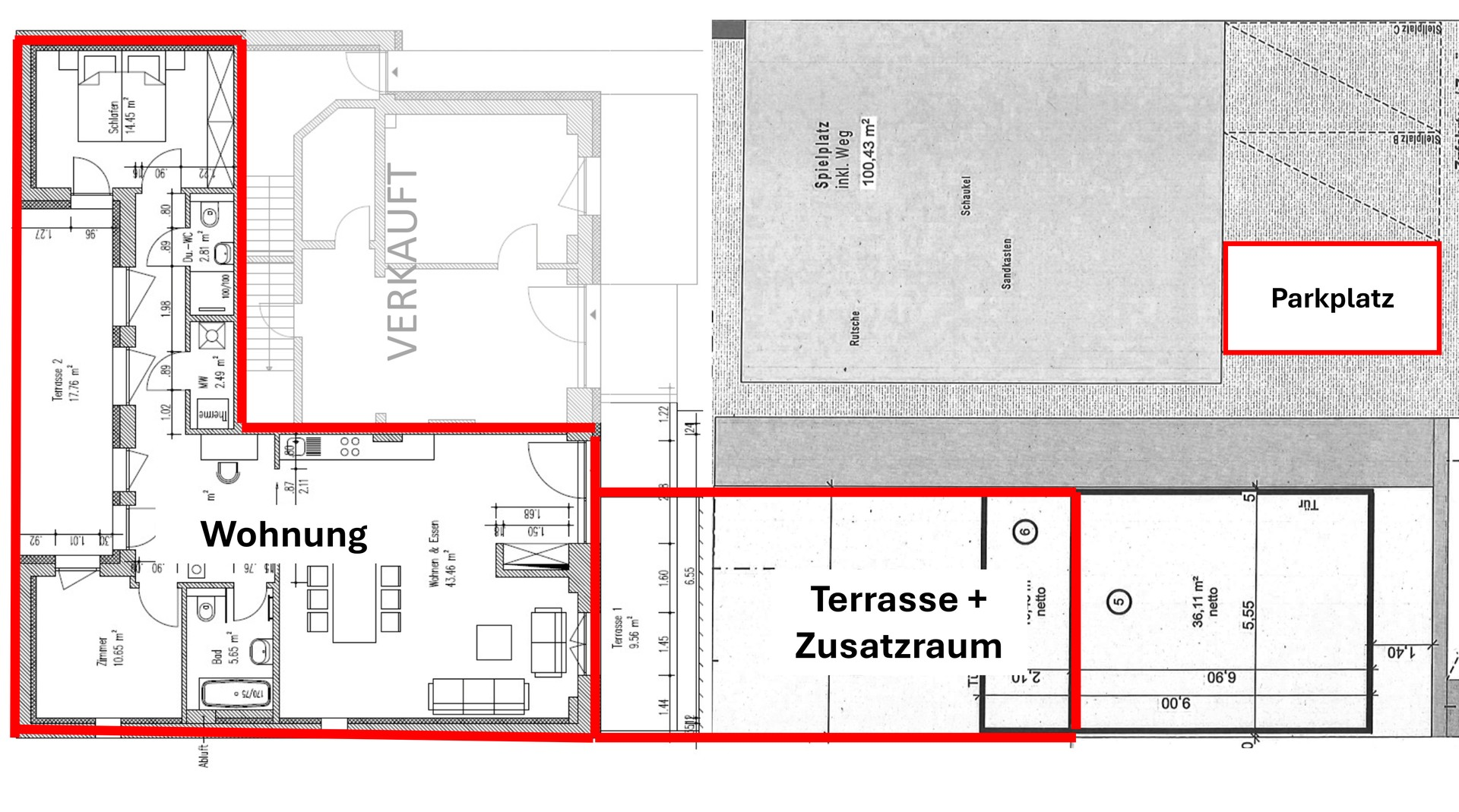 Grundriss vollständig