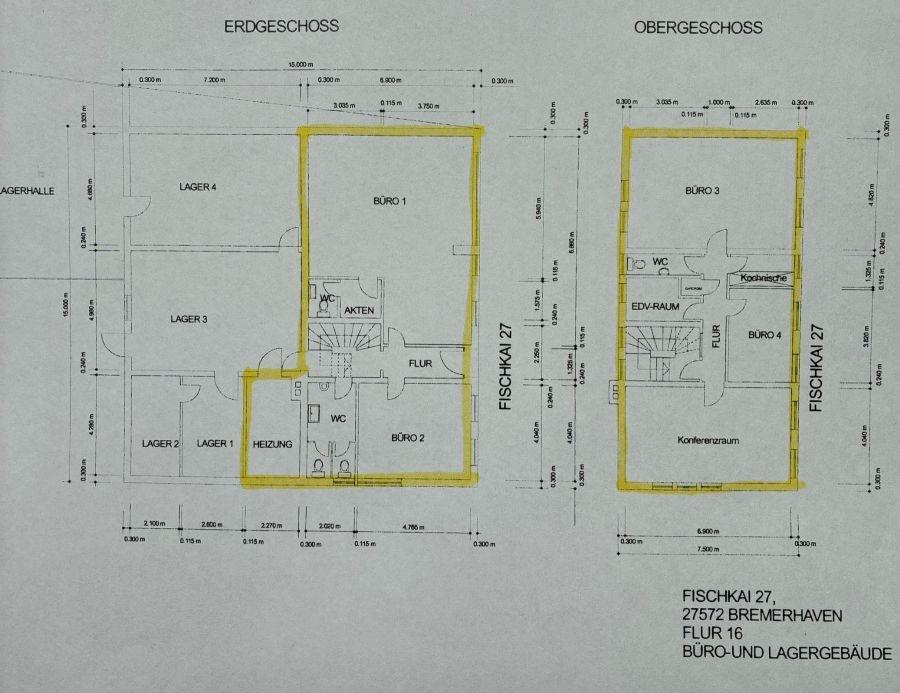 Grundriss Büro