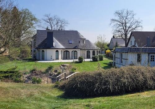 Garten mit Teich