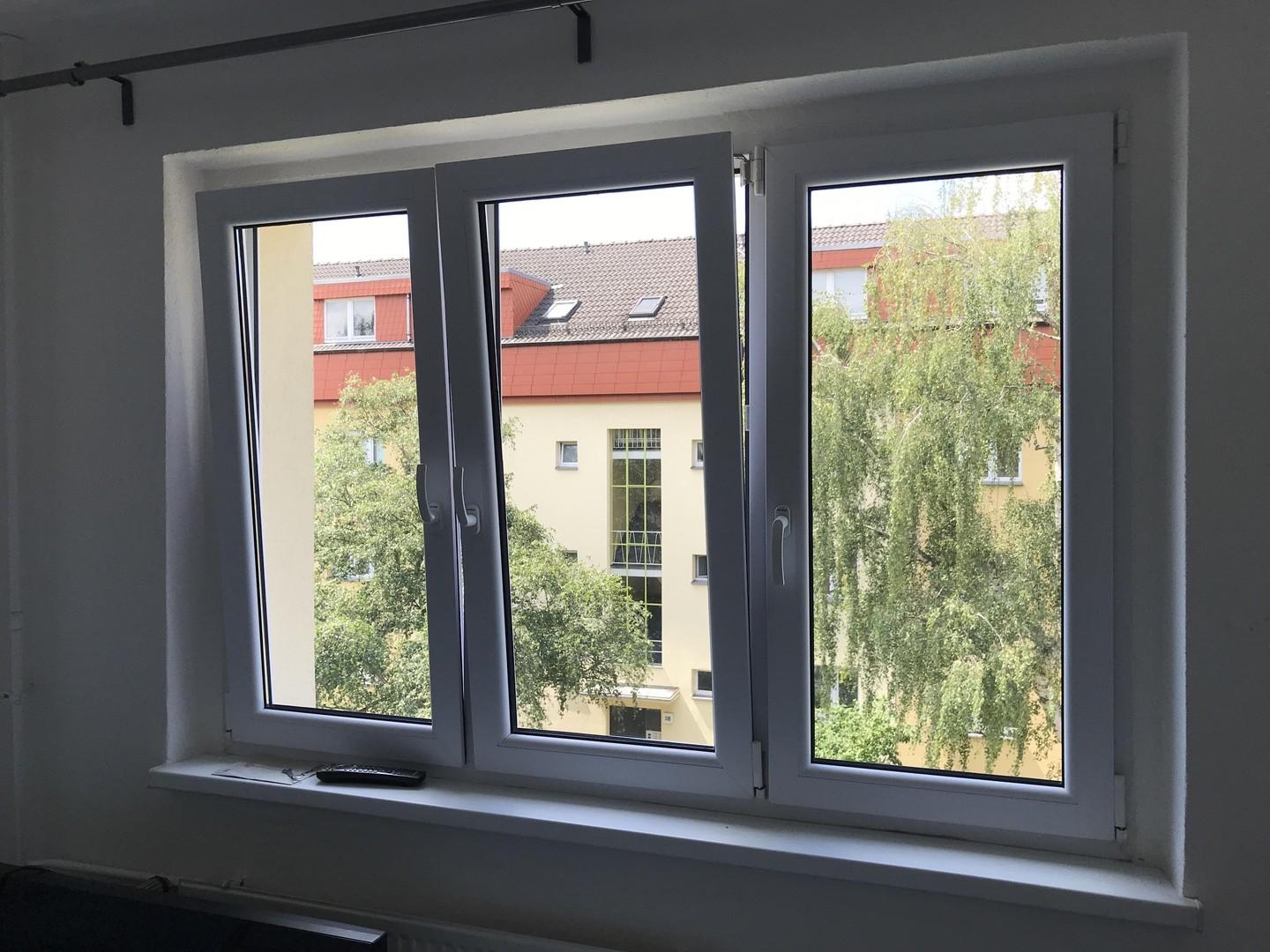 Blick aus dem Schlafzimmer