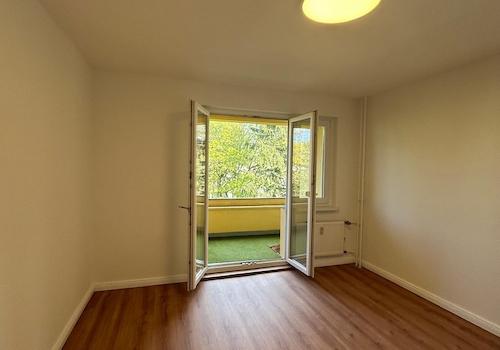 Blick auf die Loggia